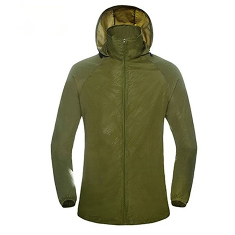 Lightweight And Breathable Sun-Protective Skin Coat With Pockets And Zipper, Suitable For Catering Workwear, With Printed Logo For Group Uniforms - Image 1